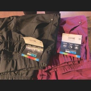 Two pairs jogger scrub pants Scrubstar brand M